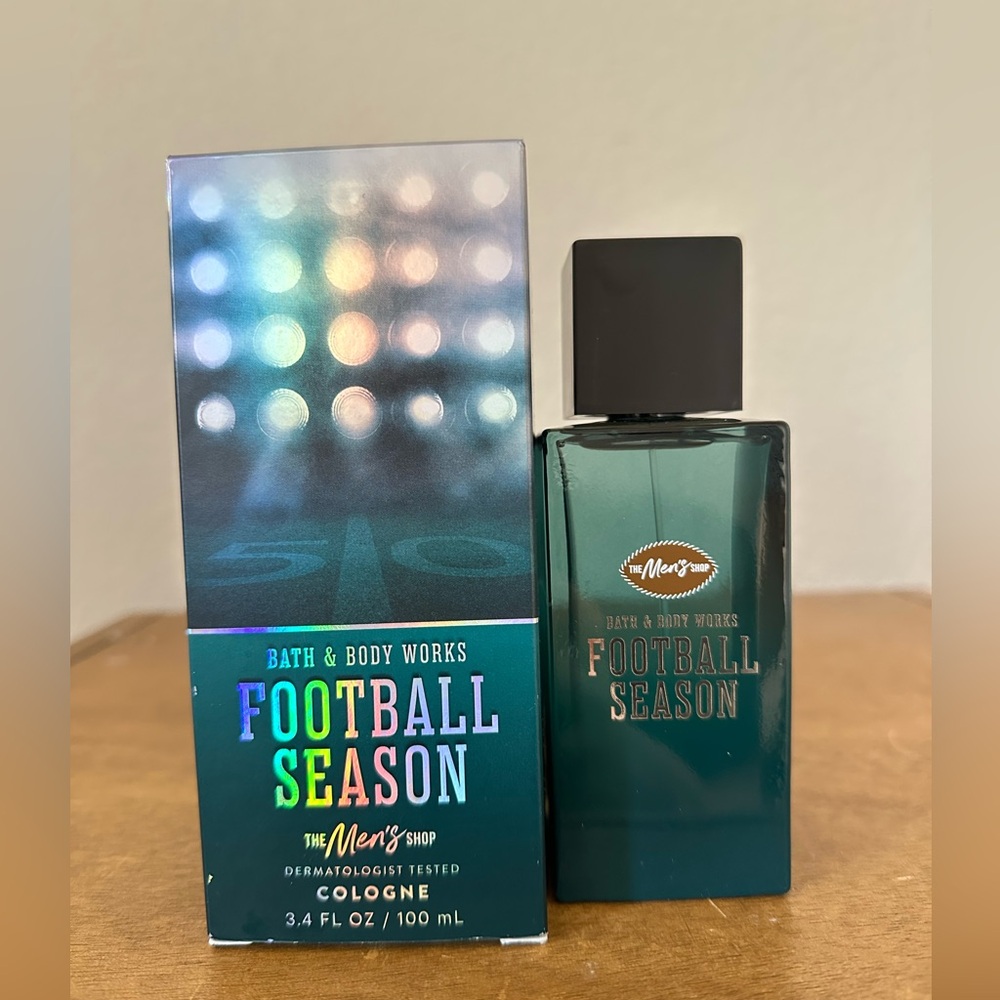 NEW Bath & Body Works FOOTBALL SEASON mens’s Cologne 3.4 Fl oz
